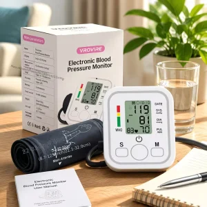 Blood Pressure  Digital Heart Rate Pulse Meter