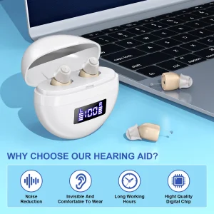 Mini In-ear Hearing Amplifiers Invisible Hearing Aids