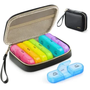 Weekly Pill Organizer 3 Time a Day