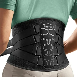 Back Brace for Lower Back Pain Relief with Pulley System