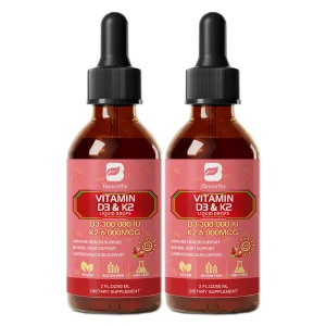BEWORTHS 60ML 2-in-1 D3K2 Vitamin D and K Complex