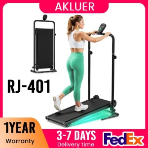 Non-Electric Treadmill with Dual Flywheel